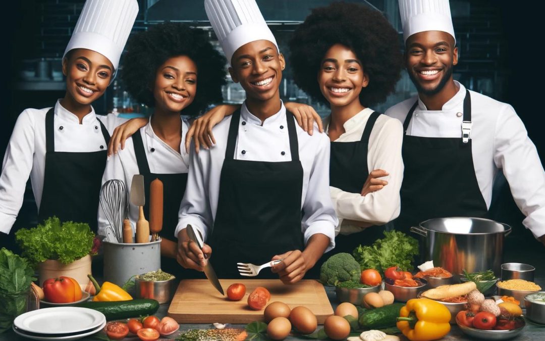Demi-finale du concours culinaire africain parisien
